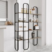 Könyvespolc Sierra - Fekete