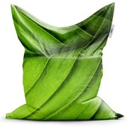 Classic babzsák levél - gyerek, zöld