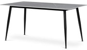 Étkezőasztal 160x90cm, kerámia, márvány, HT-406M GREY