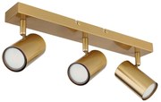 Globo 57911-3GO - Spotlámpa ROBBY 3xGU10/35W/230V arany