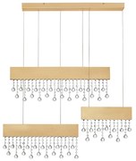Crista LED több ágú függesztett lámpa