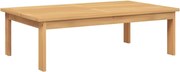 vidaXL tömör akácfa kerti asztal 100 x 60 x 30 cm