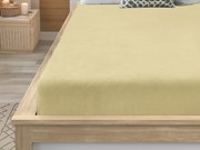 Mikroplüss lepedő SOFT 180x200 cm sárga