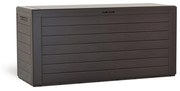 Prosperplast WOODEBOX tárolódoboz, 280l, 120x46x57cm, sötétbarna