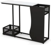 Konzolasztal műmárvány asztallappal