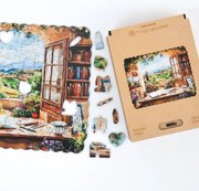 Toszkán kilátás fa puzzle