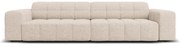 Bézs kanapé 244 cm Chicago – Cosmopolitan Design