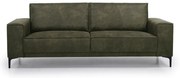 Zöld bőrutánzat kanapé 224 cm Copenhagen – Scandic