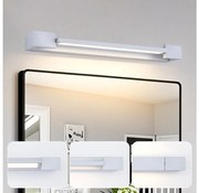 Brilagi-LED Fürdőszobai világítással ellátott tükör AQUA LINE LED/12W/230V 45 cm IP44 matt króm