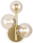 Maytoni MOD545WL-03G - Fali lámpa DALLAS 3xG9/28W/230V réz