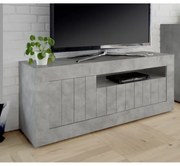 URBINO Beton TV szekrény 3 ajtós 138cm
