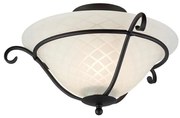 Elstead TCH-F-BLACK - Mennyezeti lámpa TORCHIERE 1xE27/60W/230V