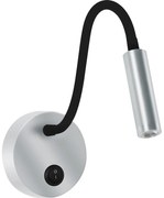 Brilagi - LED Rugalmas fali lámpa MAYA LED/3W/230V 4000K ezüst