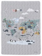 Pamut-szatén steppelt takaró és párnahuzat szett 140x200 cm – Butter Kings