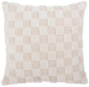 Mikroplüss díszpárna 45x45 cm Checker – PT LIVING