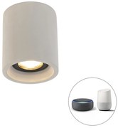 Okos kerek mennyezeti spotlámpa betonból, WiFi-vel GU10 - Deep