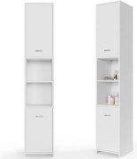 Casaria® Fürdőszobaszekrény - 180x30x30cm