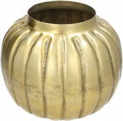 Dekoria Váza Arieen 30x25cm sárgaréz