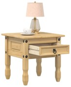 Corona tömör fenyőfa kisasztal 50 x 50 x 50 cm