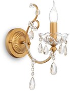 Maytoni DIA004-01-G - Fali lámpa SEVILLA 1xE14/60W/230V