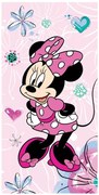 Disney Minnie törölköző fürdőlepedő flowers 70x140cm