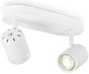 LED állítható spotlámpa MANU 2xGU10/5,8W/230V fehér