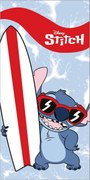 Disney Lilo és Stitch, A csillagkutya Surf fürdőlepedő, strand törölköző 70x140cm (Fast Dry)