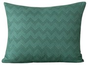 ZEFELLE flanel párnahuzat 40x50 cm, sötétzöld