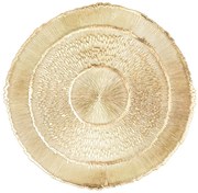 Tányéralátét arany színben, ⌀ 38 cm - Tiseco Home Studio