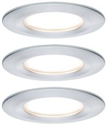 Paulmann 93462 - KÉSZLET 3xLED/6W IP44 Fürdőszobai beépíthető lámpa NOVA 230V