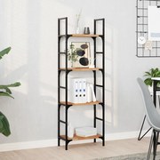 olajbevonatú tömör akácfa függőpolc 40 x 20 x 2 cm