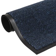 kék tűzött lábtörlő 60 x 150 cm