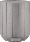 Világosszürke poligyanta pedálos szemetes 3 l Kua – Blomus