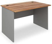SimpleOffice asztal 120 x 80 cm, dió / szürke