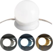 LED sminklámpa füzér 10 izzóval USB állítható fény