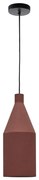 Terrakotta színű függőlámpa fém búrával ø 15 cm Peralta – Kave Home