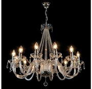 Wranovsky JWZ117122101 - Kristály csillár láncon BONTON 12xE14/40W/230V