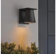 Hinkley HK-HANS-S-BLK -LED Kültéri fali lámpa HANS 1xGU10/8W/230V IP44