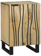 Fürdőszoba Szekrény 38x33,5x58 cm Szilárd Mango Fa és Mérnöki Fa