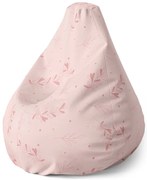 Pear babzsák rózsaszín levelek - gyerek, rózsaszín