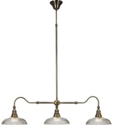 Cottex T9043A - SNOOKER rudas csillár 3xE27/60W/230V