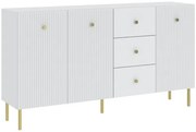 Komód Fehér Színben. VIENA CABINET 179 cm.