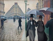 Reprodukció Paris Street, Rainy Day, 1877, Caillebotte, Gustave