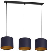 Csillár zsinóron ARDEN 3xE27/60W/230V lila/arany