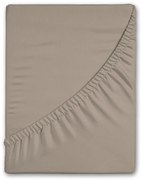 Barna gumis flanel lepedő 140x200 cm – Good Morning