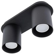 Spotlámpa CREEP 2xGU10/25W/230V fekete