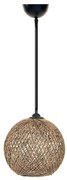 Csillár zsinóron JUTE 1xE27/60W/230V barna