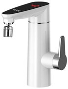 Vayox Átfolyós vízmelegítő LED kijelzővel 3000W/230V IPX4 fehér BX0053