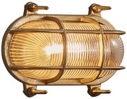 Nordlux - Kültéri fali lámpatest HELFORD 1xE27/12,5W/230V IP64 sárgaréz