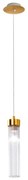 Kolarz 6009.30130 - Csillár zsinóron RAGGIO 1xE14/25W/230V 24K arany